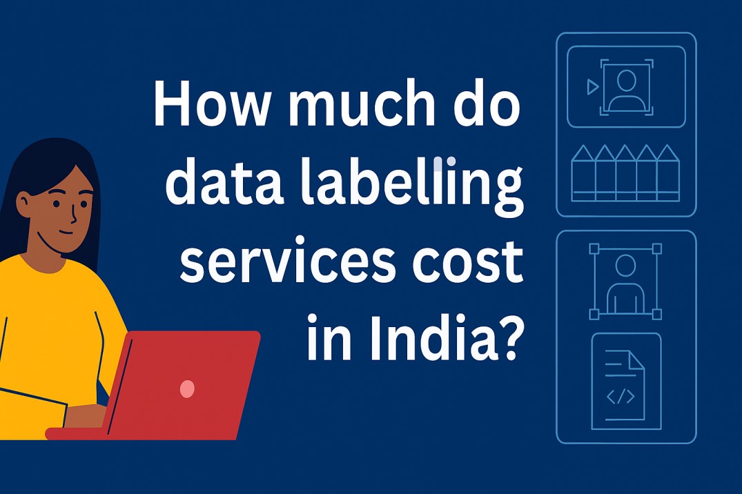How much do data labeling services cost in India?