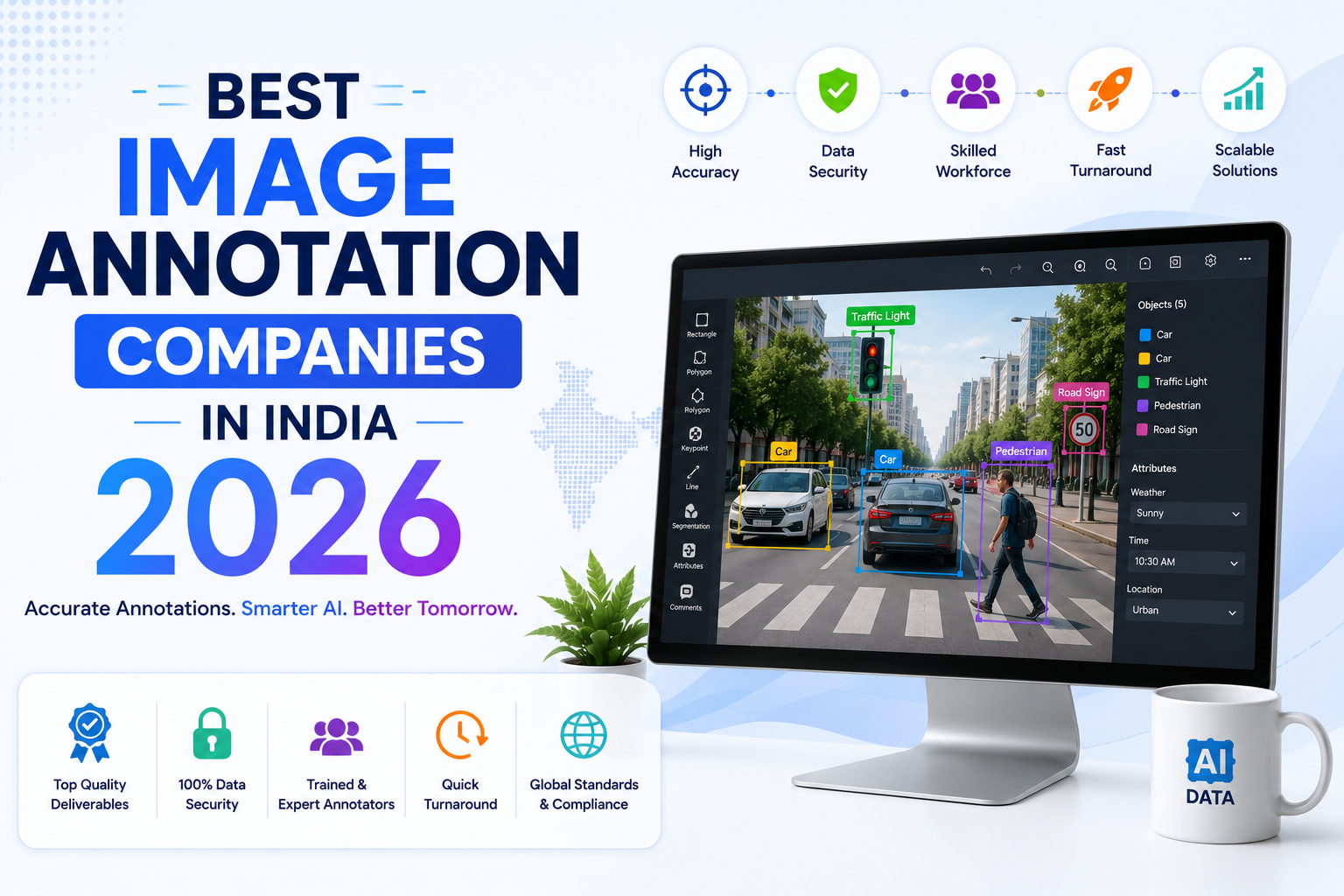 Best Image Annotation Companies in India 2026