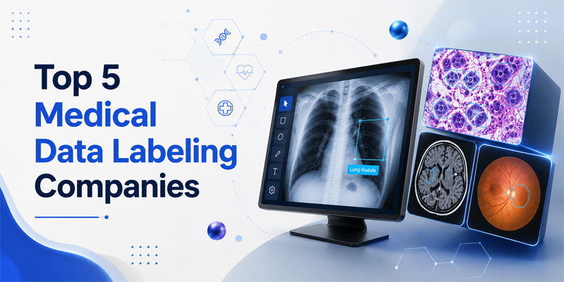 Top 5 Medical Data Labeling Companies in India to Outsource